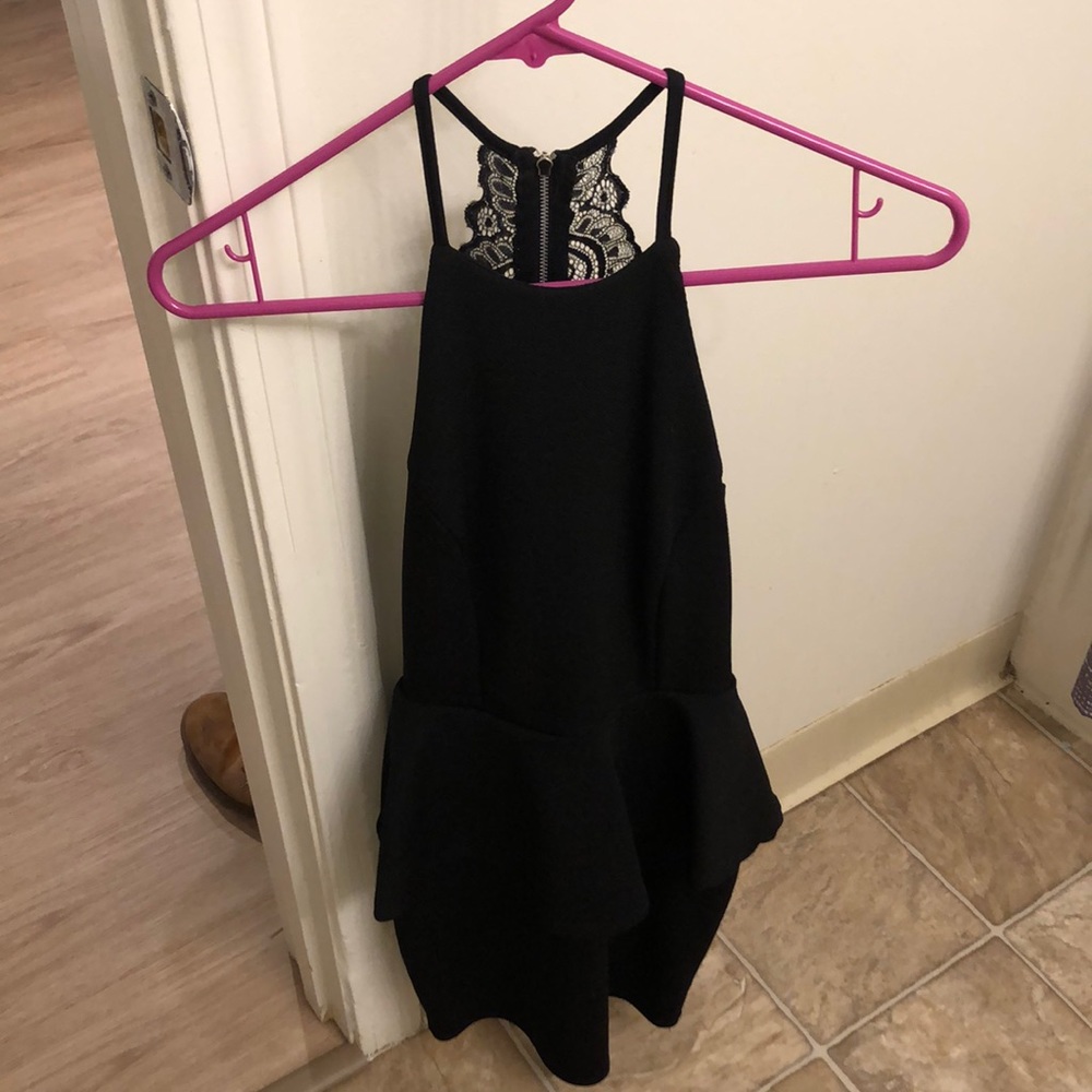 Women’s black lace dress Charlotte Russe